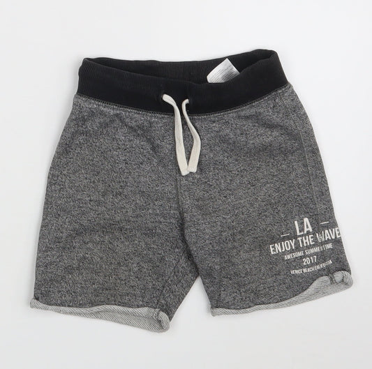 H&M Girls Grey   Sweat Shorts Size 3-4 Years