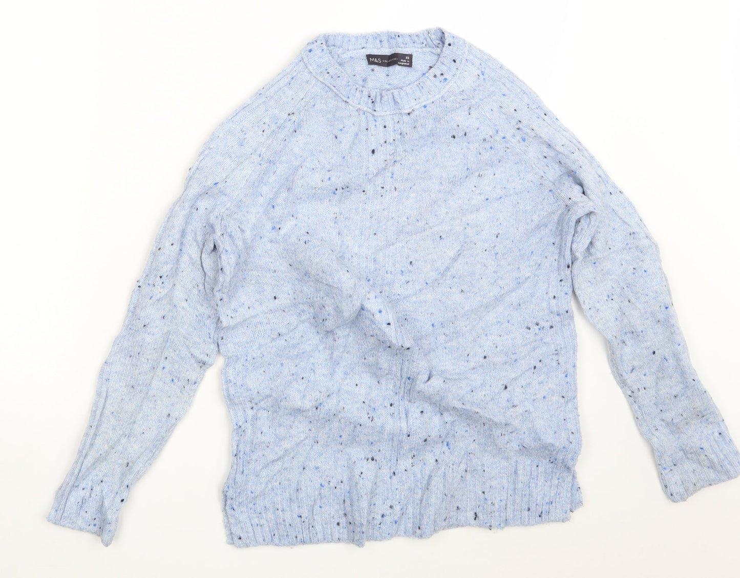 M&S Womens Blue   Pullover Jumper Size XS