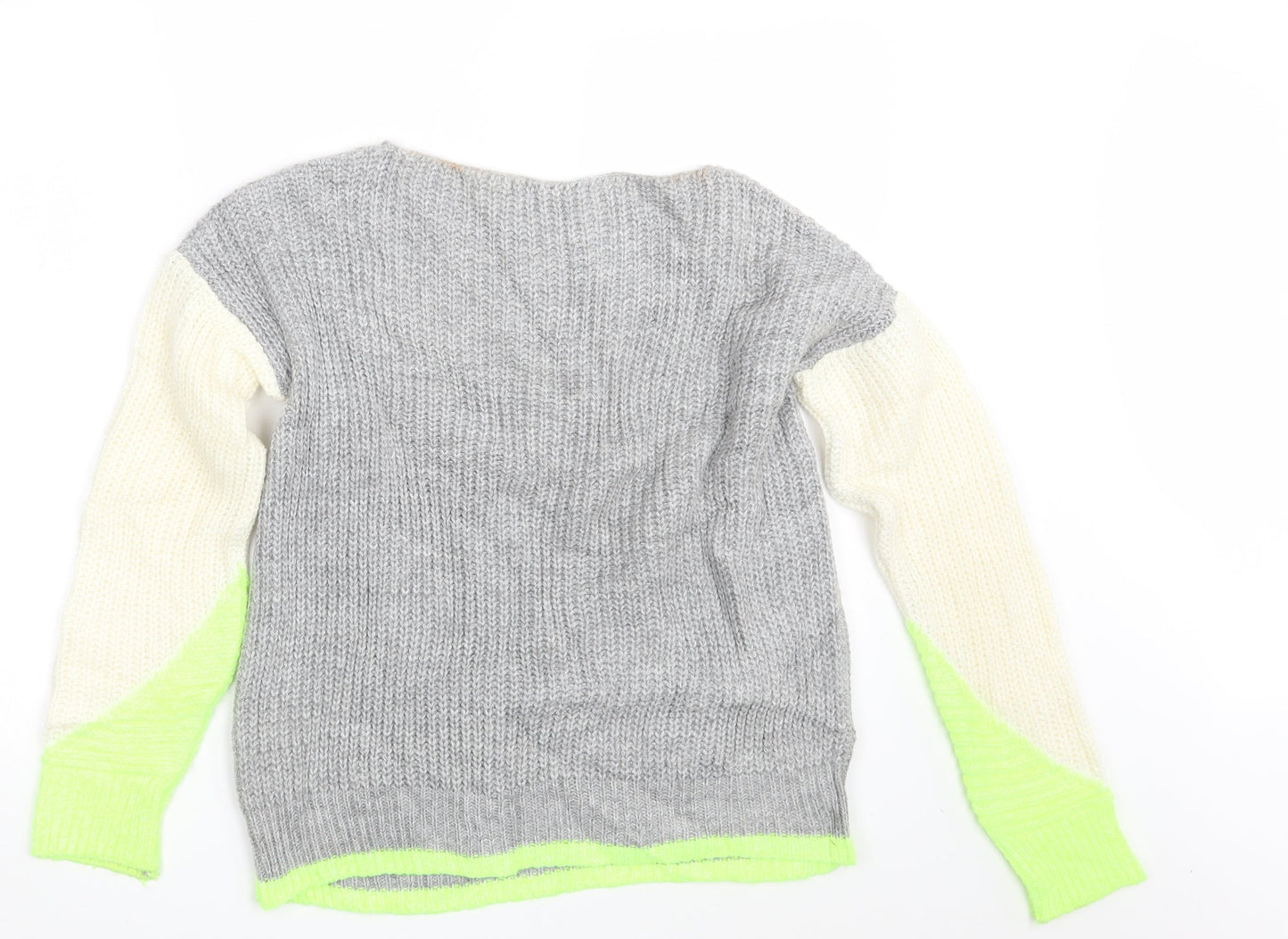 NEXT Womens Multicoloured  Knit Pullover Jumper Size XS