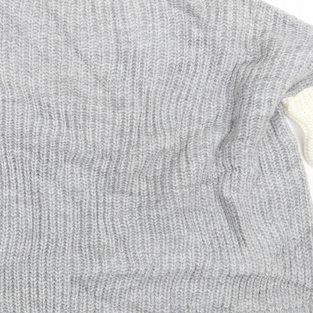 NEXT Womens Multicoloured  Knit Pullover Jumper Size XS