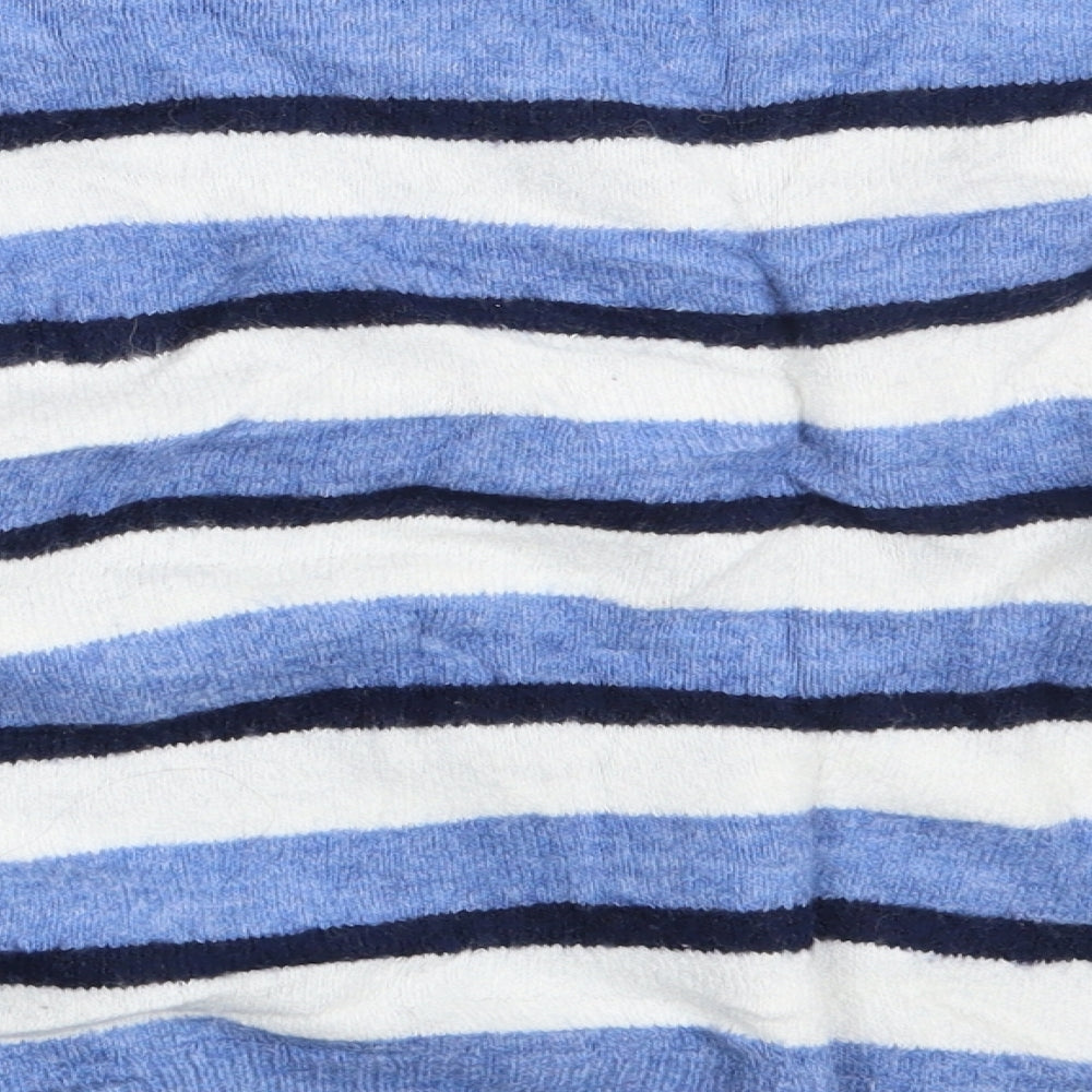 H&M Womens Blue Striped  Pullover Jumper Size M