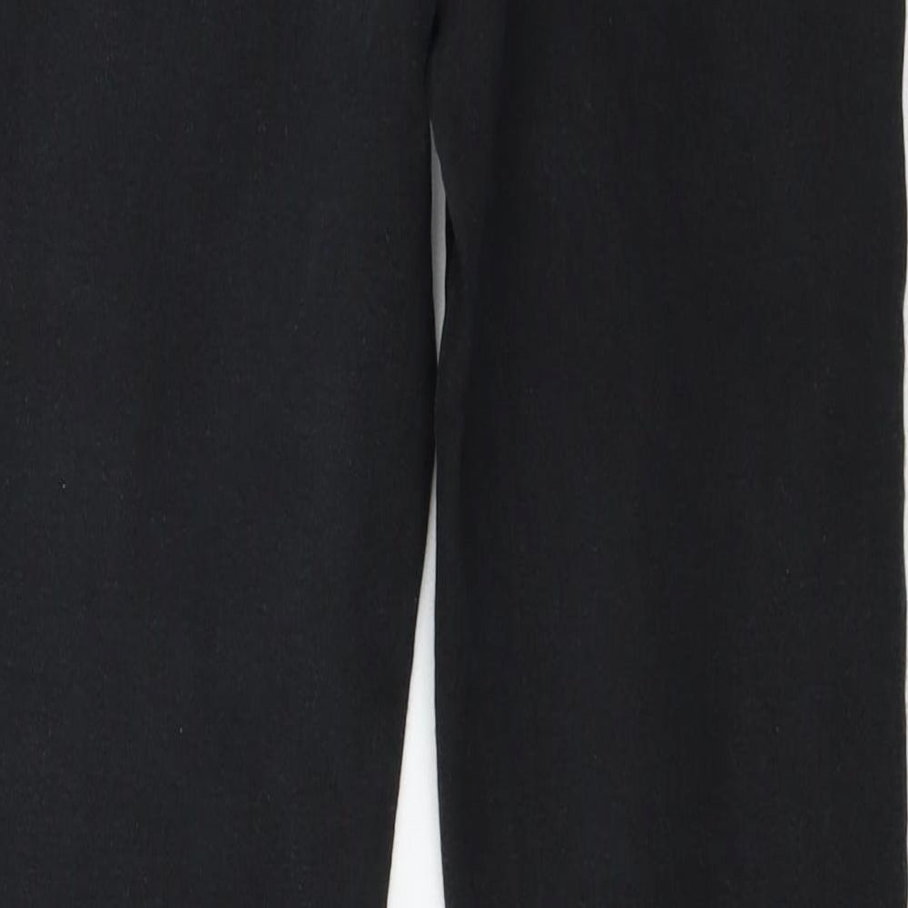 Denim & Co. Womens Black  Denim Skinny Jeans Size 8 L28 in
