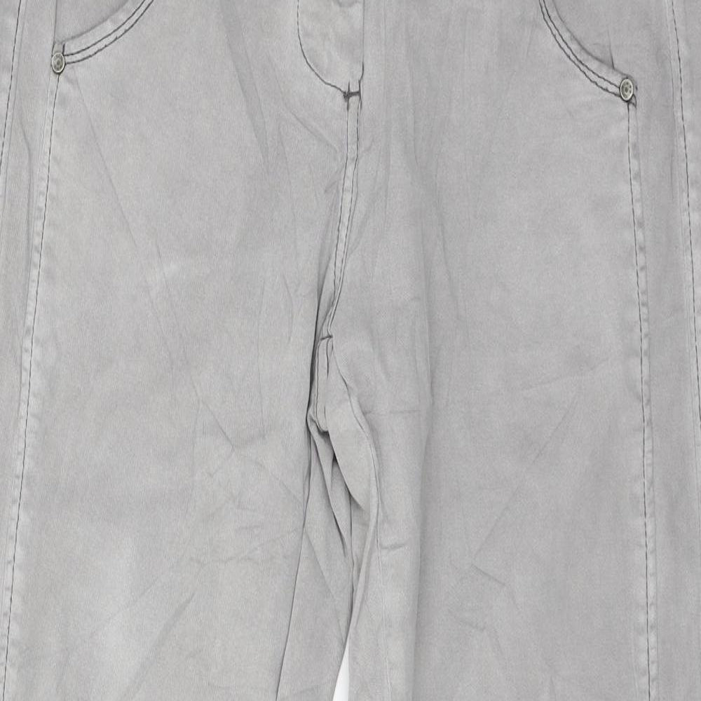 Cecil Womens Grey  Denim Skinny Jeans Size 28 in L28 in