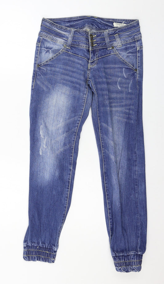 Terranova Womens Blue  Denim Jegging Jeans Size M L28 in