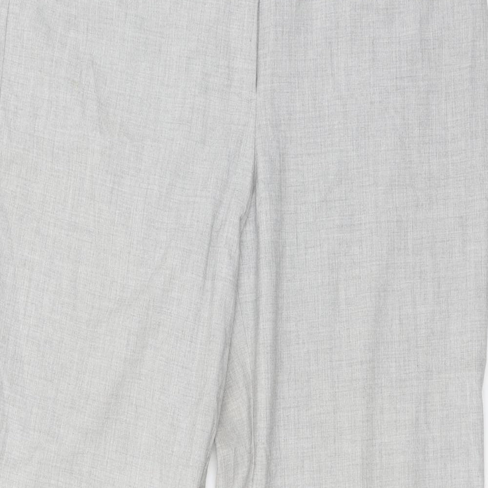 Worthington Womens Grey   Trousers  Size 16 L31 in