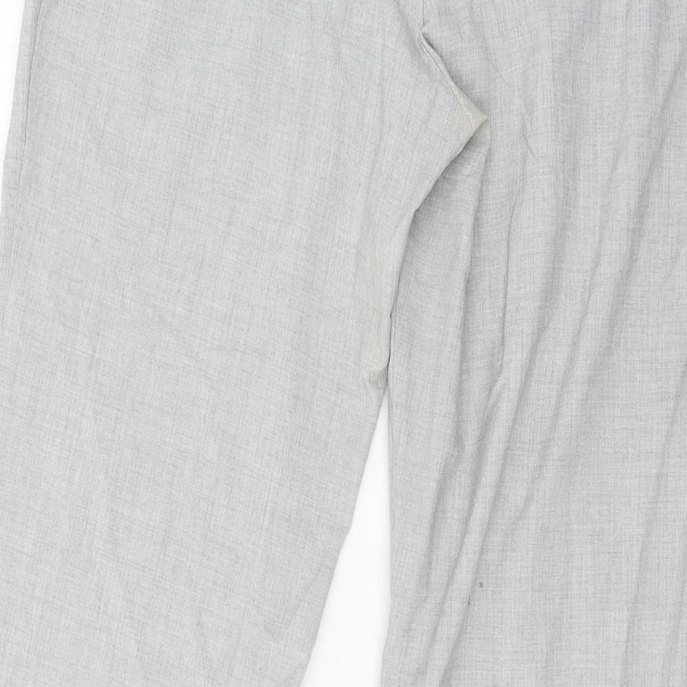Worthington Womens Grey   Trousers  Size 16 L31 in