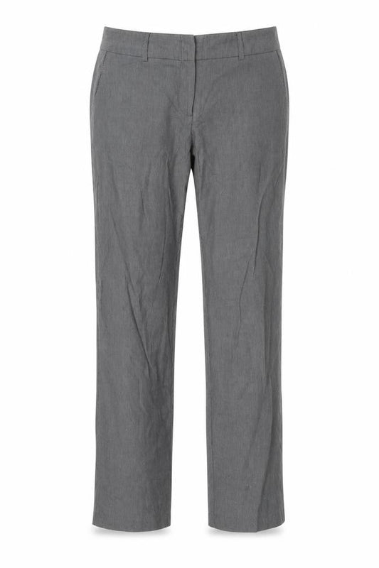 ORSAY Womens Grey Striped  Trousers  Size 8 L30 in