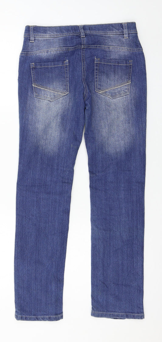 REAL DENIM Girls Blue  Denim Skinny Jeans Size 12 Years
