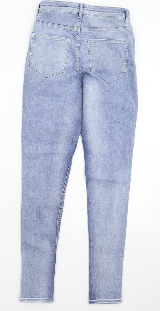 Divided Womens Blue  Denim Jegging Jeans Size S L28 in
