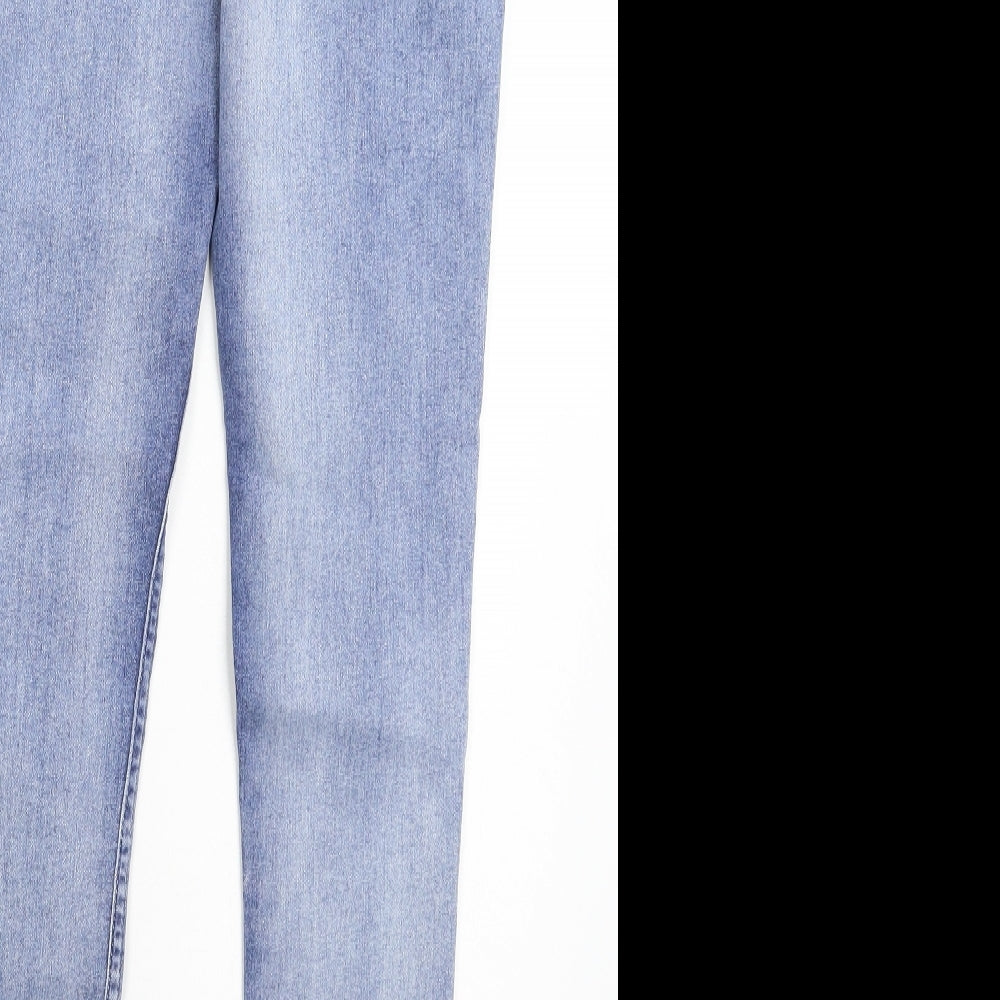 Divided Womens Blue  Denim Jegging Jeans Size S L28 in