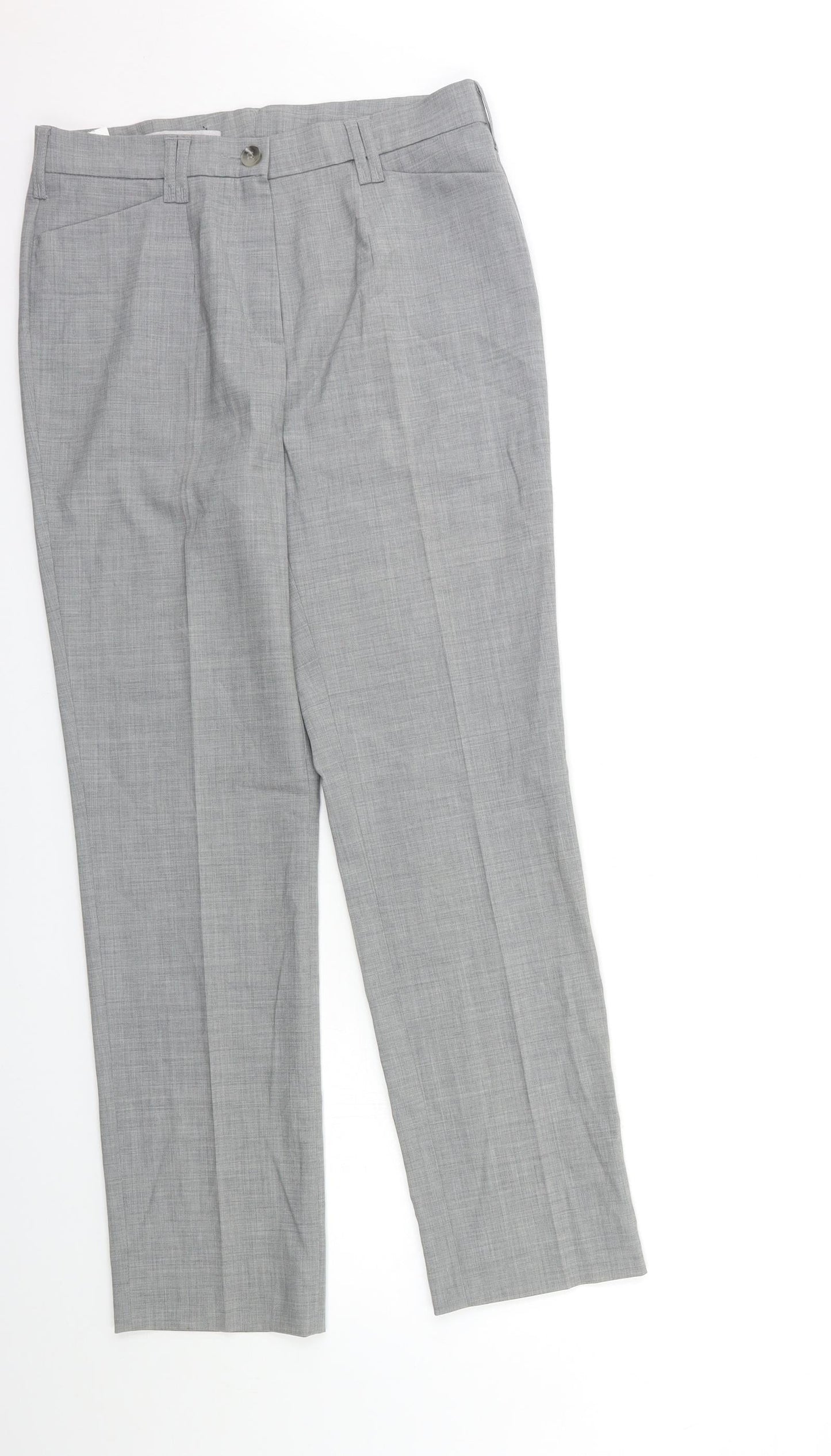 just for me Womens Grey   Trousers  Size 10 L30 in