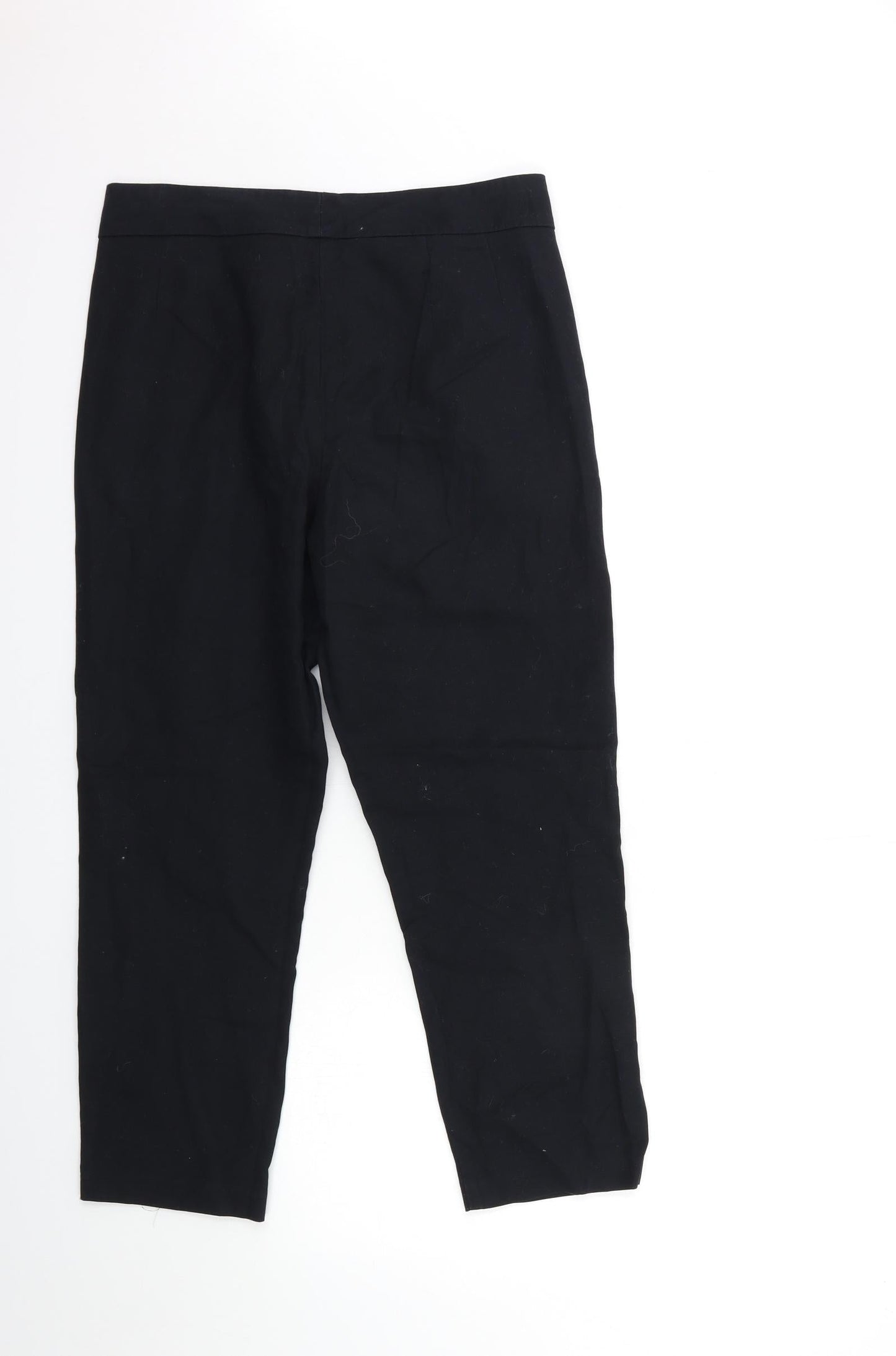 Marks and Spencer Womens Black   Trousers  Size 10 L24 in
