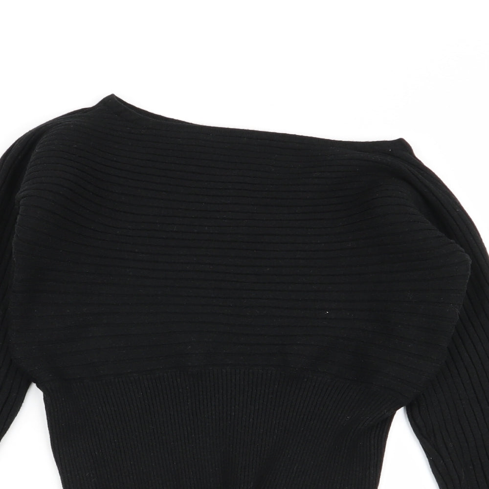 Select Womens Black   Pullover Jumper Size 6