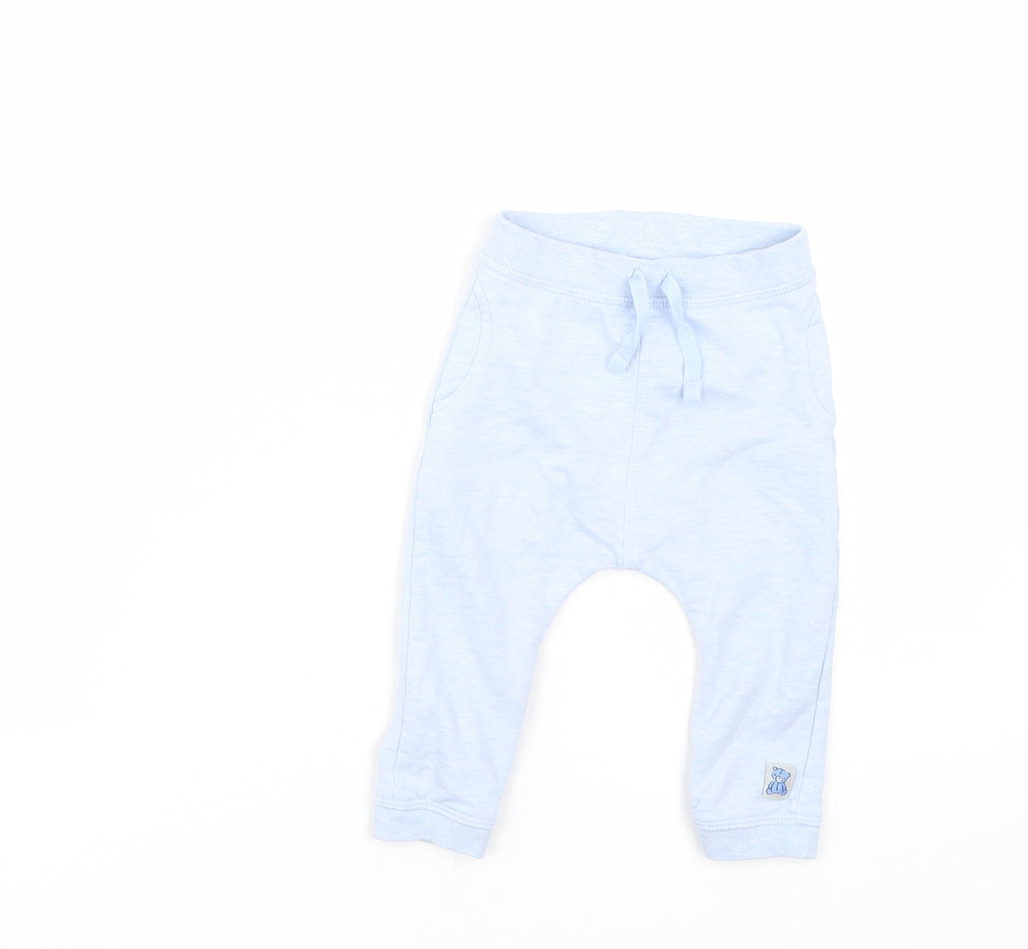 Nutmeg Girls Blue   Sweatpants Trousers Size 6-9 Months