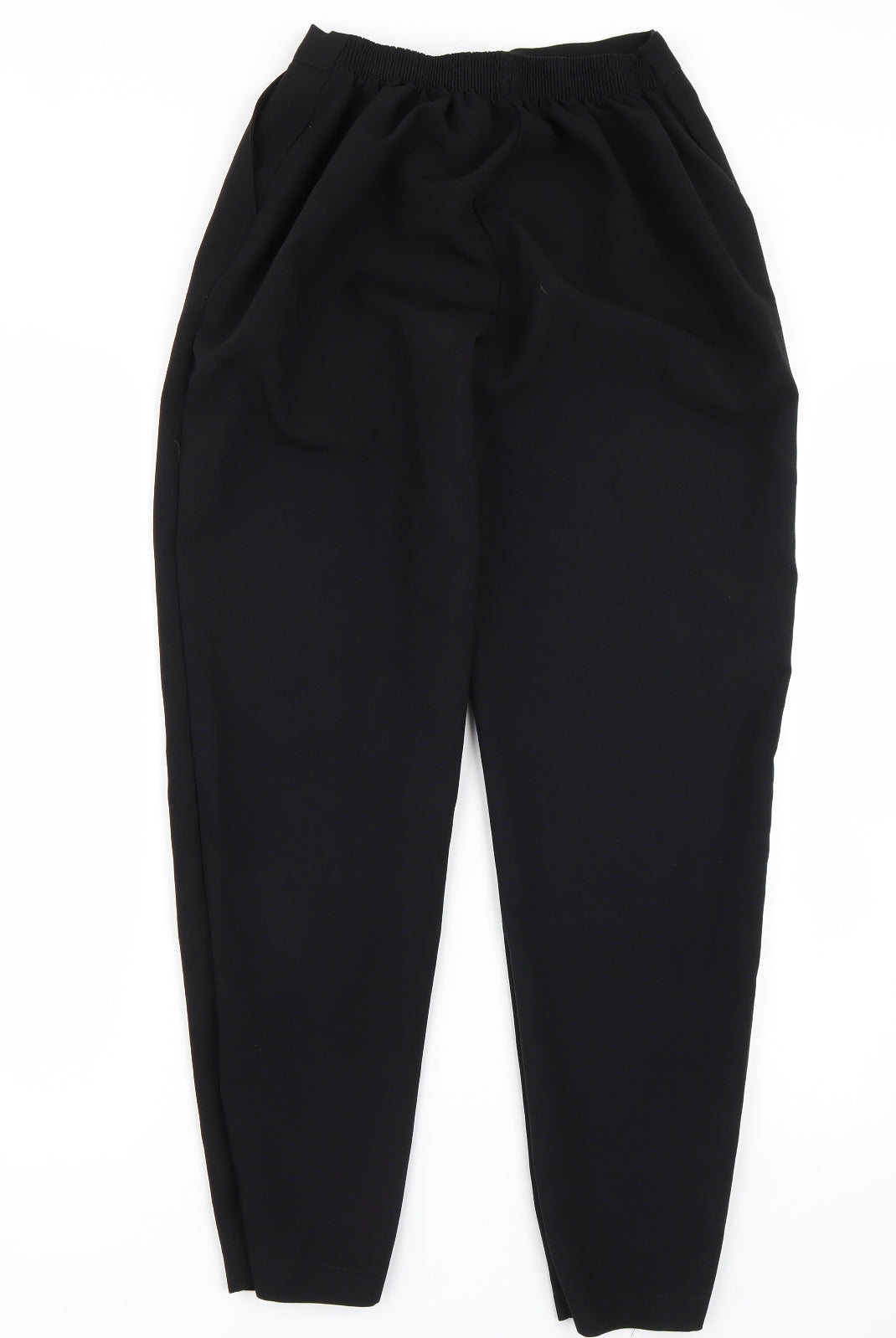 Preworn Womens Black   Trousers  Size 16 L27 in