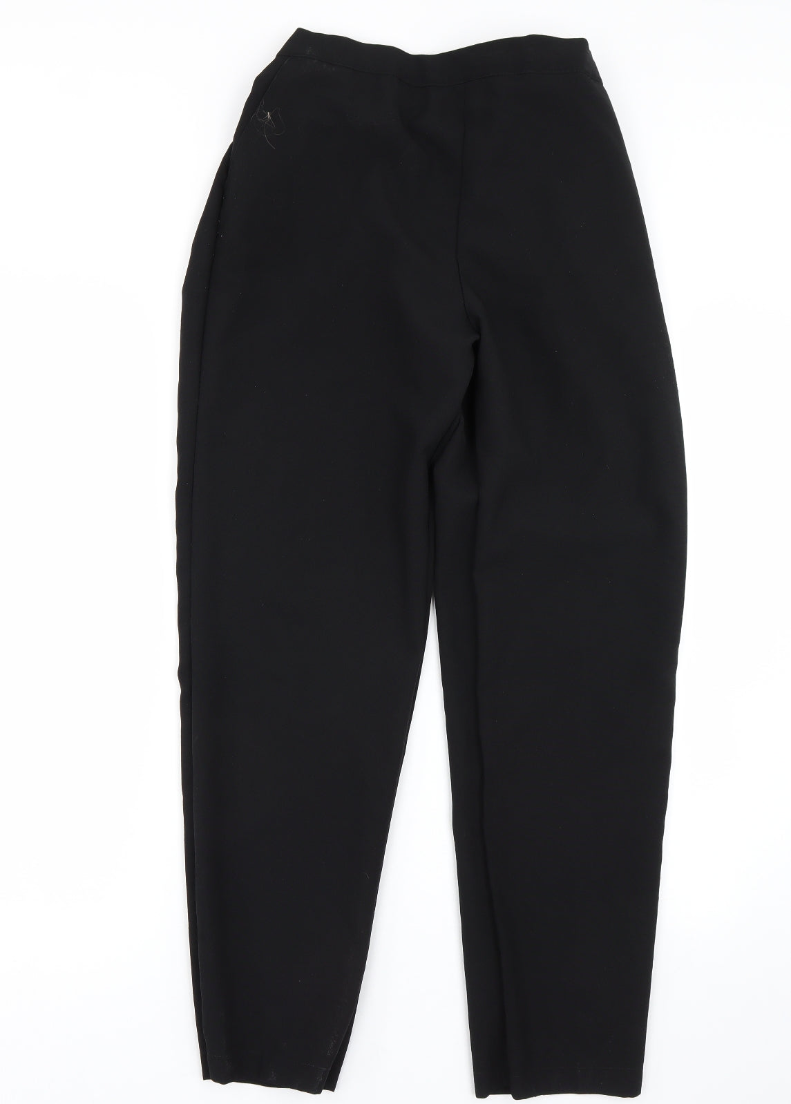 Preworn Womens Black   Trousers  Size 16 L27 in