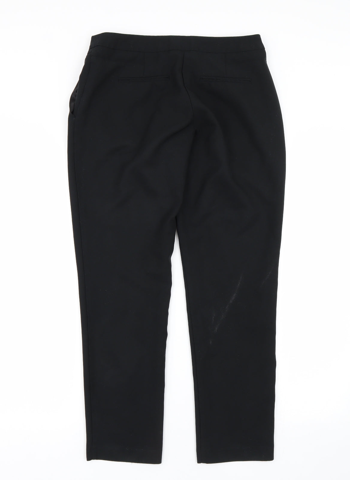 Preworn Womens Black   Trousers  Size 8 L25 in