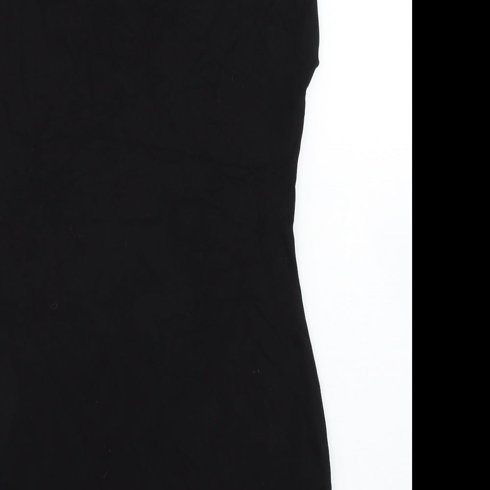 Shien Womens Black   Tank Dress  Size S  - shoulder pads