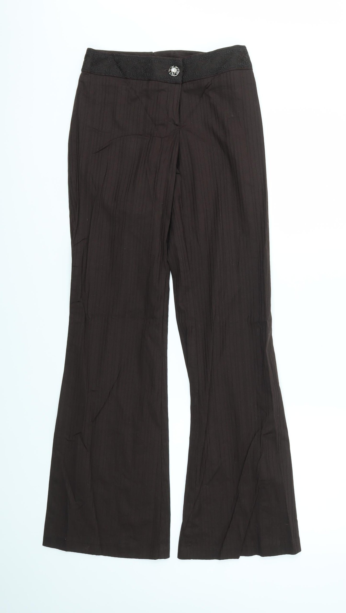 Preworn Womens Brown   Trousers  Size 30 in L32 in