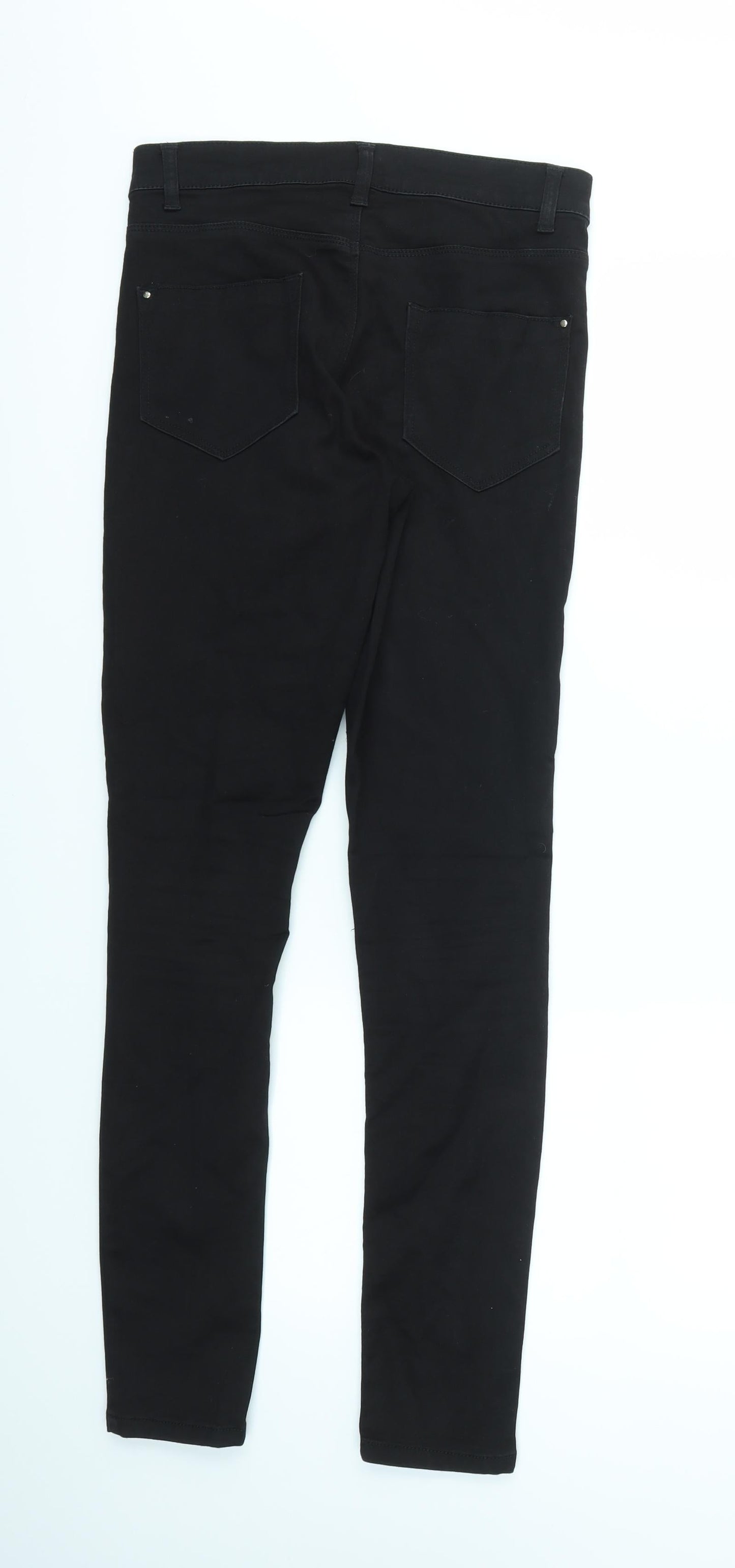 Dorothy Perkins Womens Black   Trousers  Size 10 L31 in