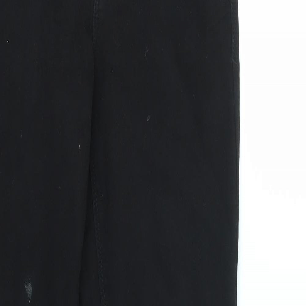 Dorothy Perkins Womens Black   Trousers  Size 10 L31 in