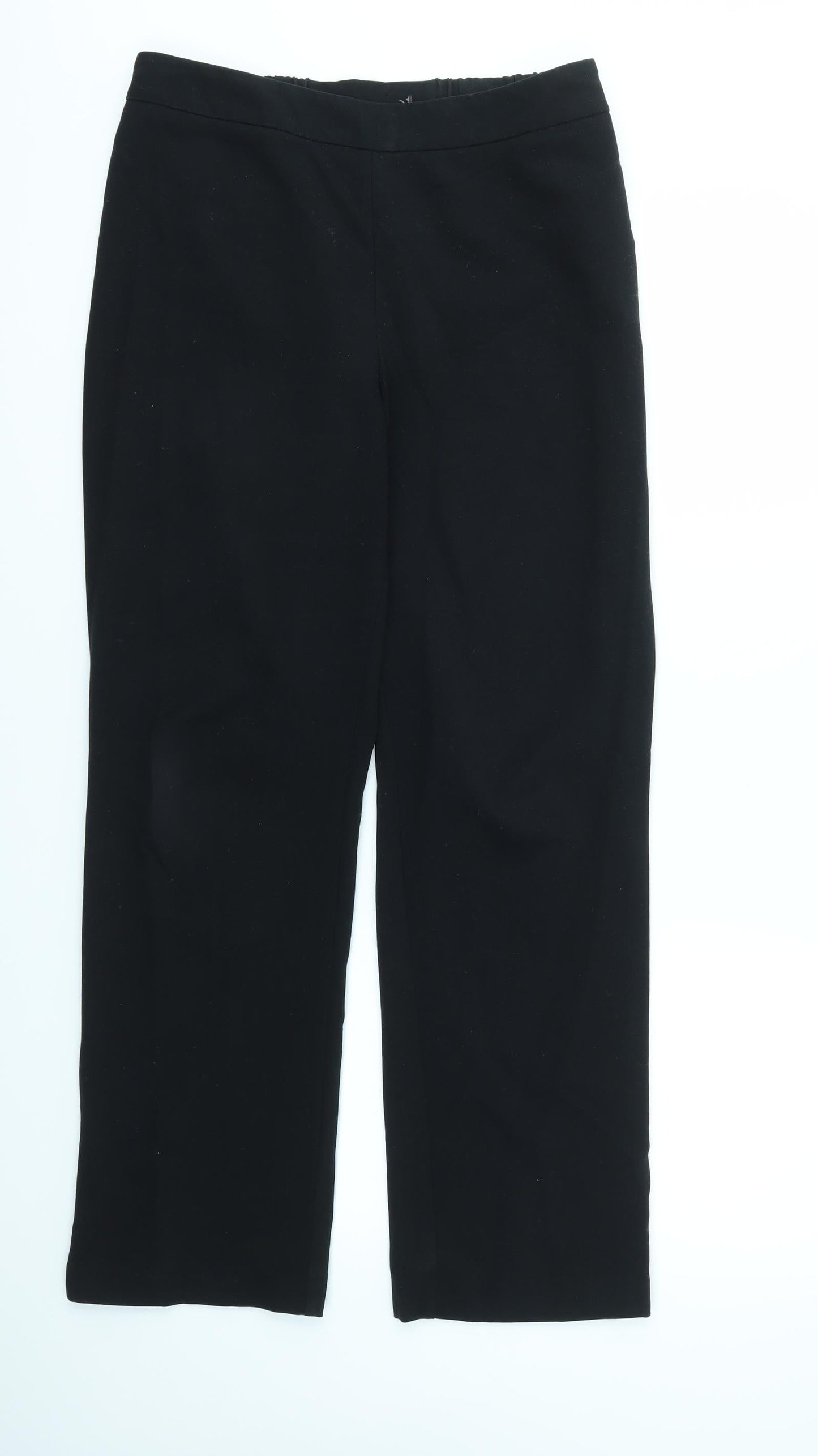 Preworn Womens Black   Trousers  Size 32 L29 in