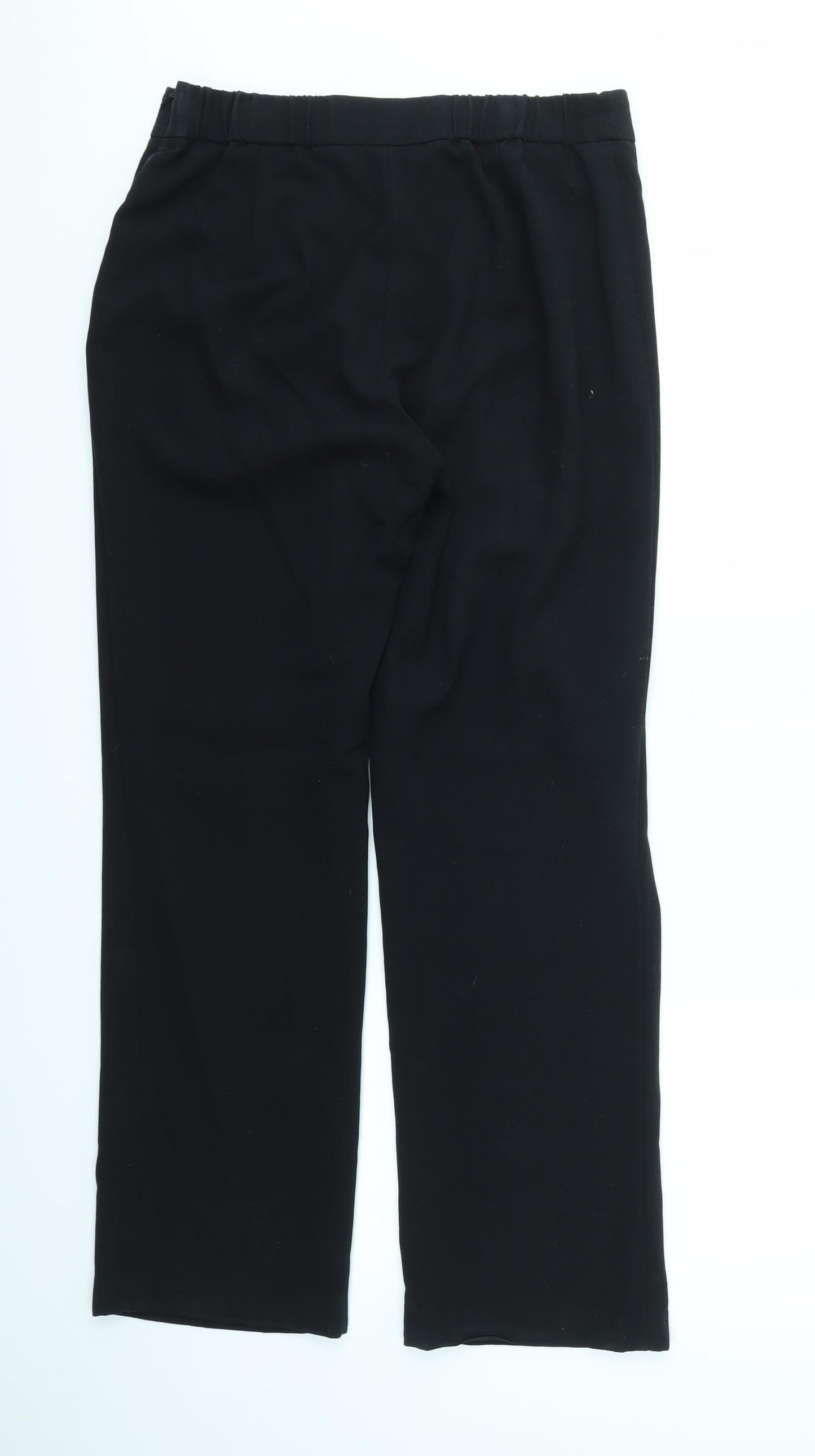 Preworn Womens Black   Trousers  Size 32 L29 in