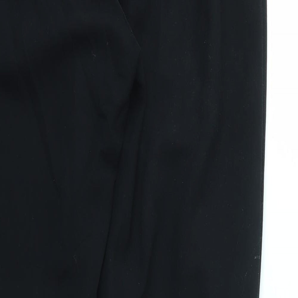 Preworn Womens Black   Trousers  Size 32 L29 in