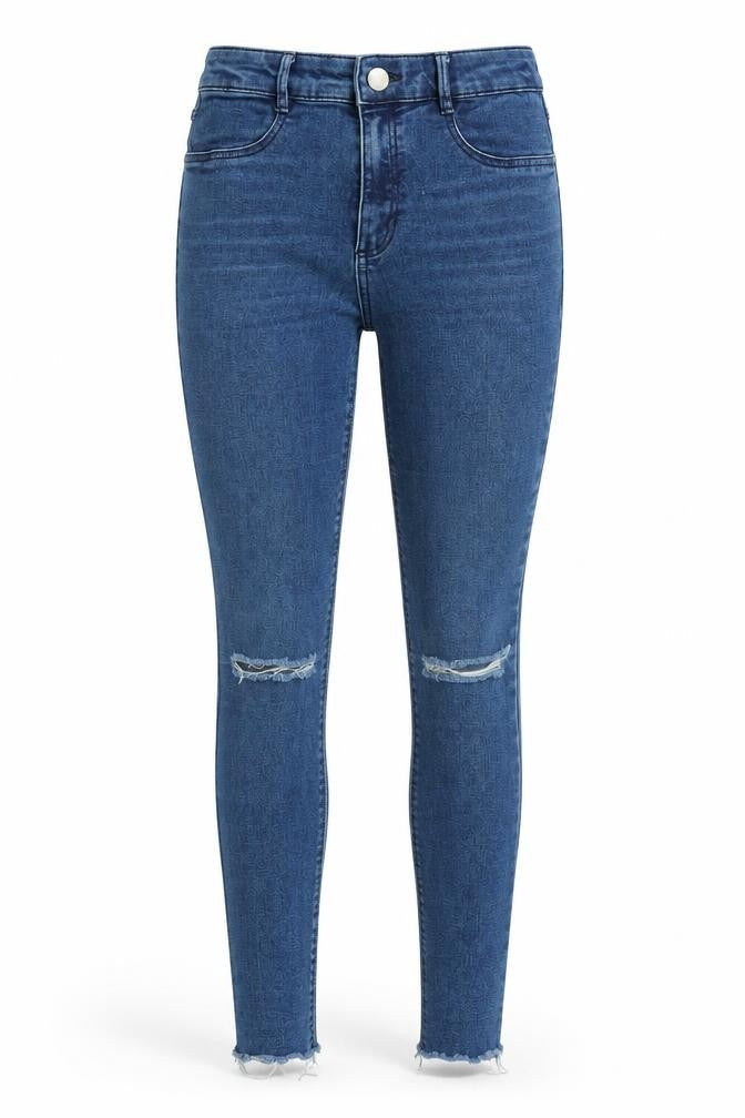 Preworn Womens Blue   Skinny Jeans Size 26 in L28 in
