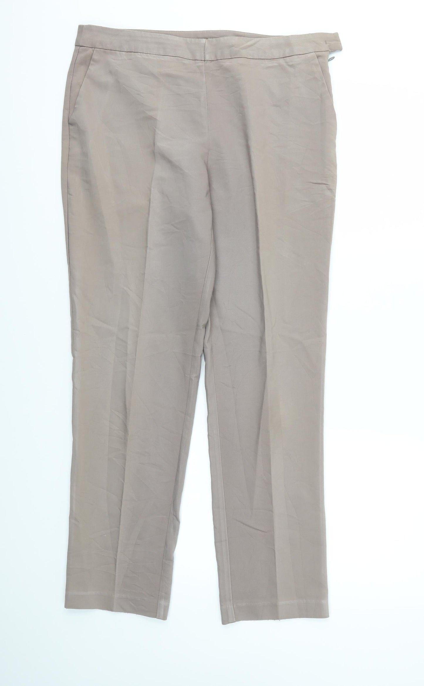 Preworn Womens Beige   Trousers  Size 36 L30 in