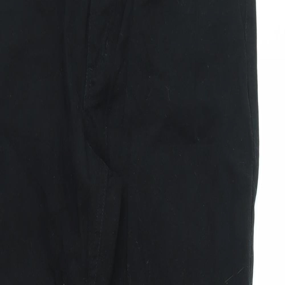 Preworn Womens Black   Trousers  Size 34 in L30 in