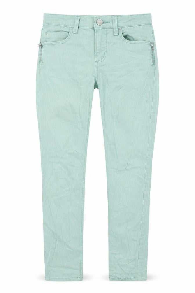 Preworn Womens Green   Skinny Jeans Size 32 in L33 in
