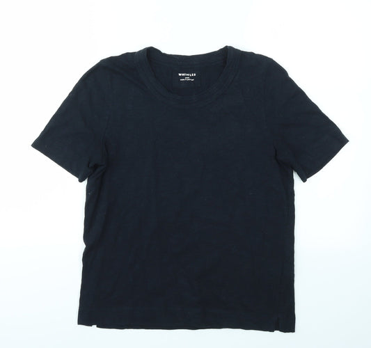 WHISTELS Womens Black   Basic T-Shirt Size S