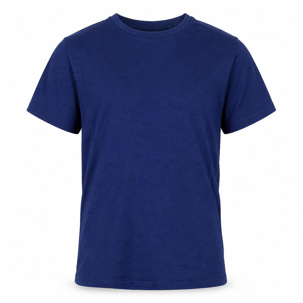 NEXT Boys Blue Houndstooth  Basic T-Shirt Size 9 Years
