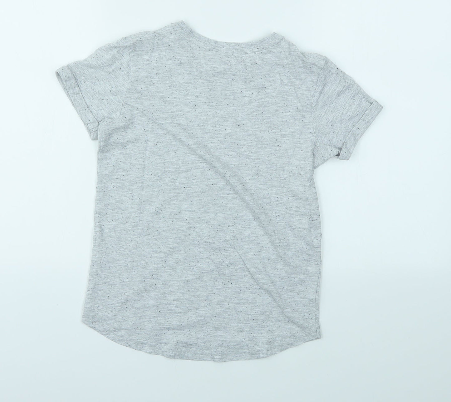 George Boys Grey   Basic T-Shirt Size 8-9 Years