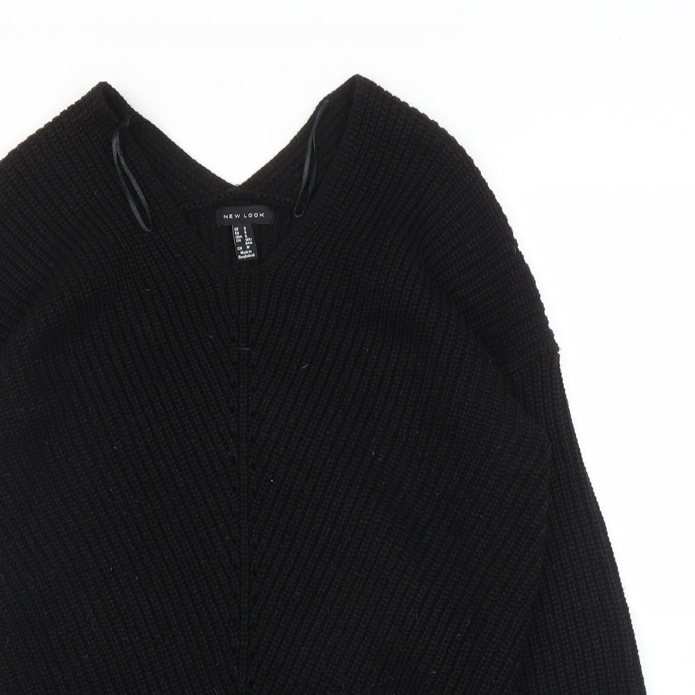 New Look Womens Black   Pullover Jumper Size S