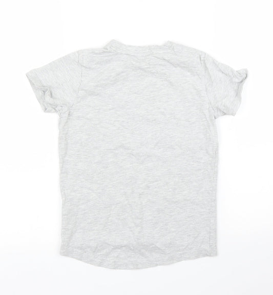 Nutmeg Boys Grey   Basic T-Shirt Size 7 Years