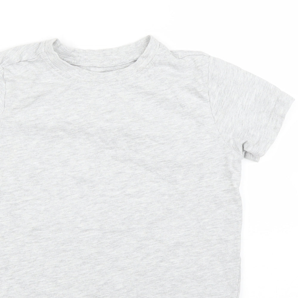 Nutmeg Boys Grey   Basic T-Shirt Size 7 Years