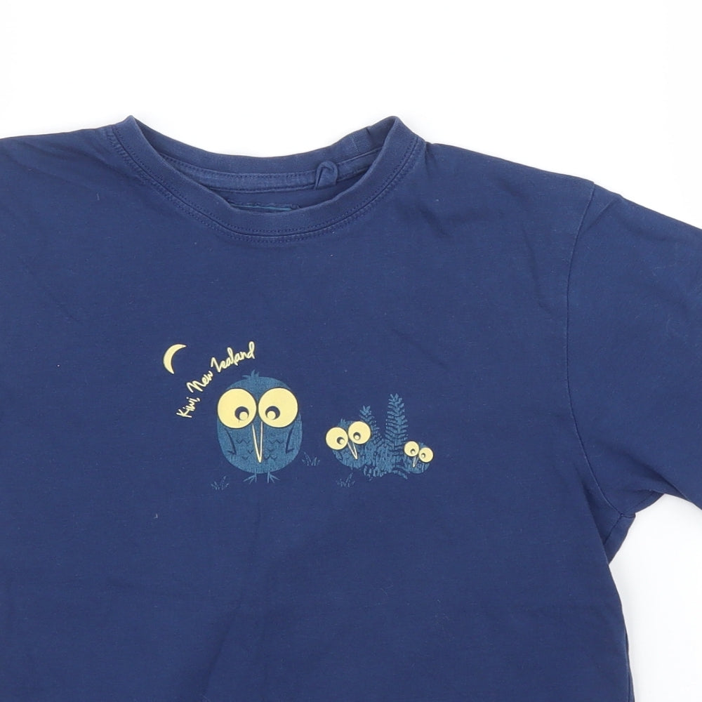 Local Apparel Boys Blue   Basic T-Shirt Size 8 Years