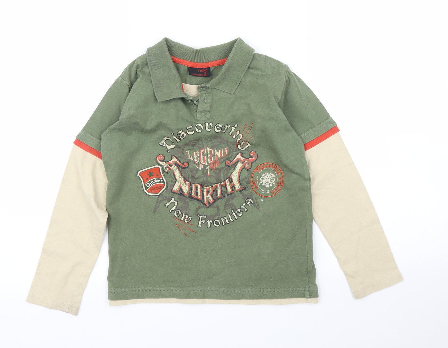 NEXT Boys Green   Basic Polo Size 8 Years