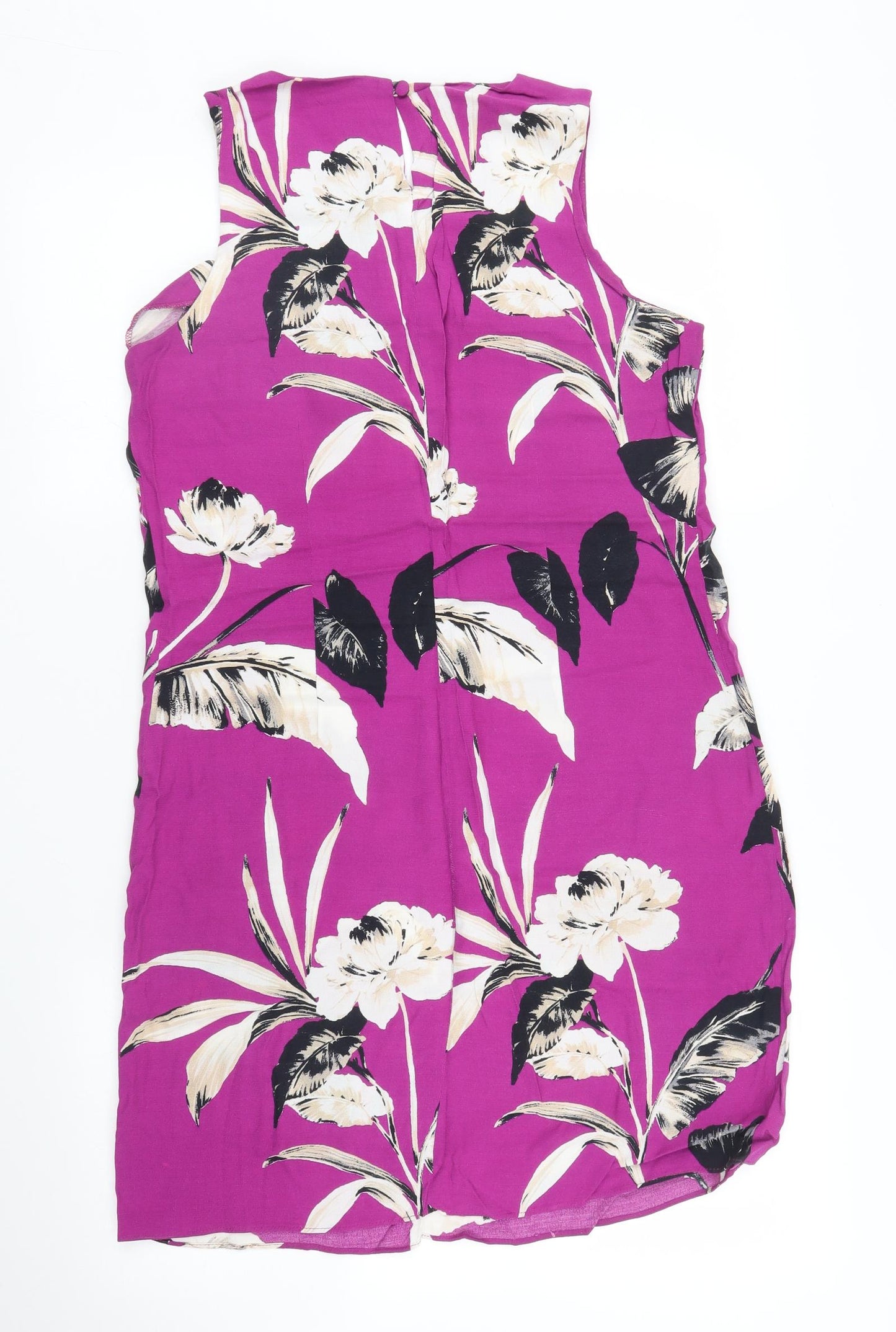 F&F Womens Purple Floral  Shift  Size M