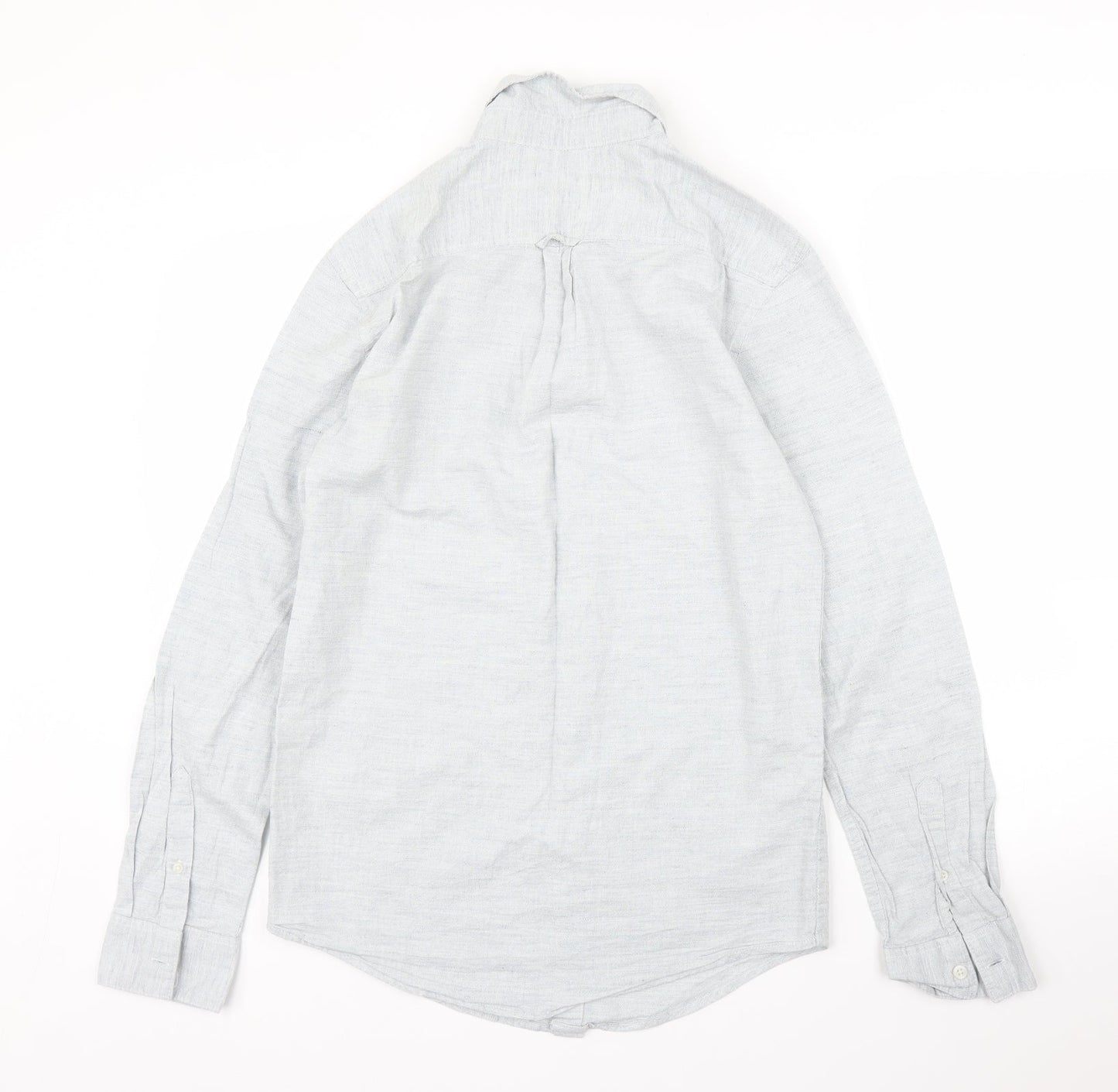 New Look Mens Grey    Button-Up Size S