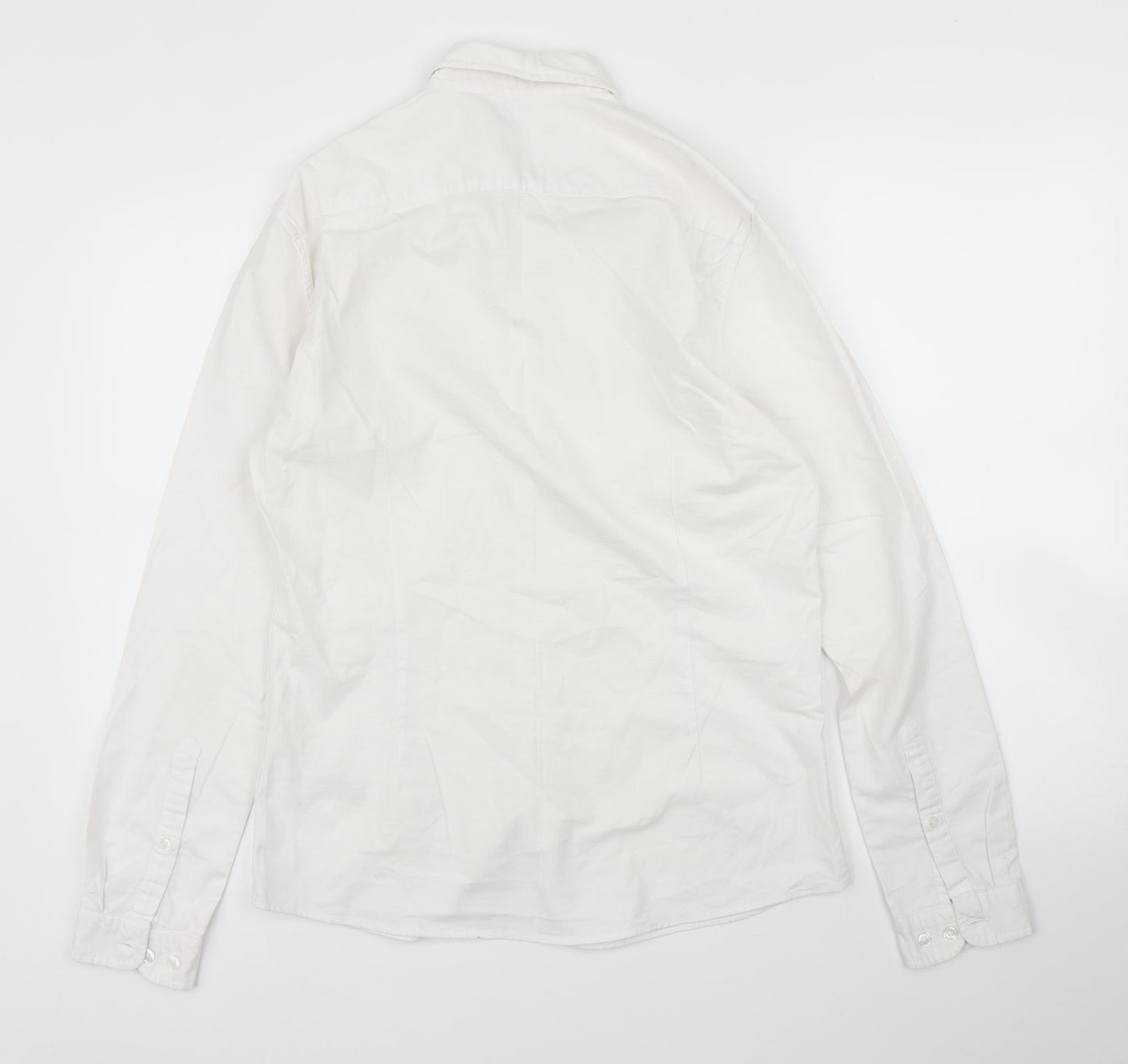 ASOS Mens White    Button-Up Size S