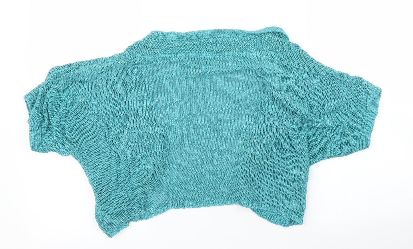 M&S Womens Green   Cardigan Jumper Size 14