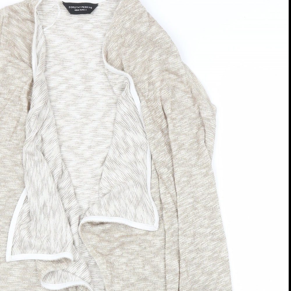 Dorothy Perkins Womens Gold   Cardigan Jumper Size M
