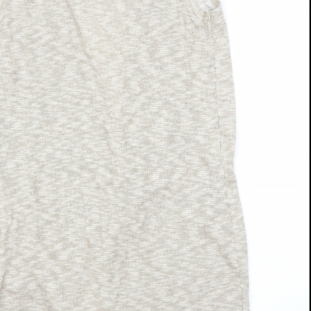 Dorothy Perkins Womens Gold   Cardigan Jumper Size M