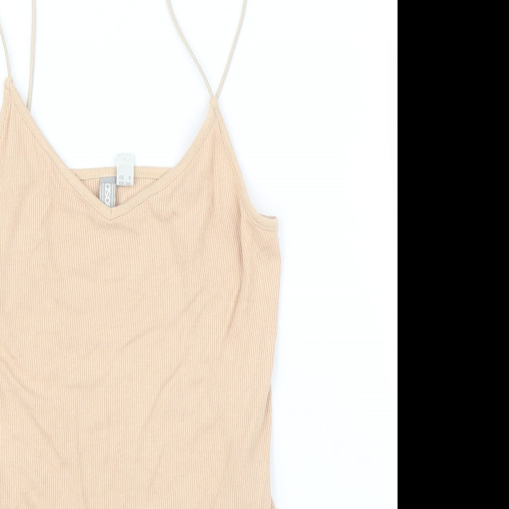 ASOS Womens Pink   Leotard One-Piece Size 8