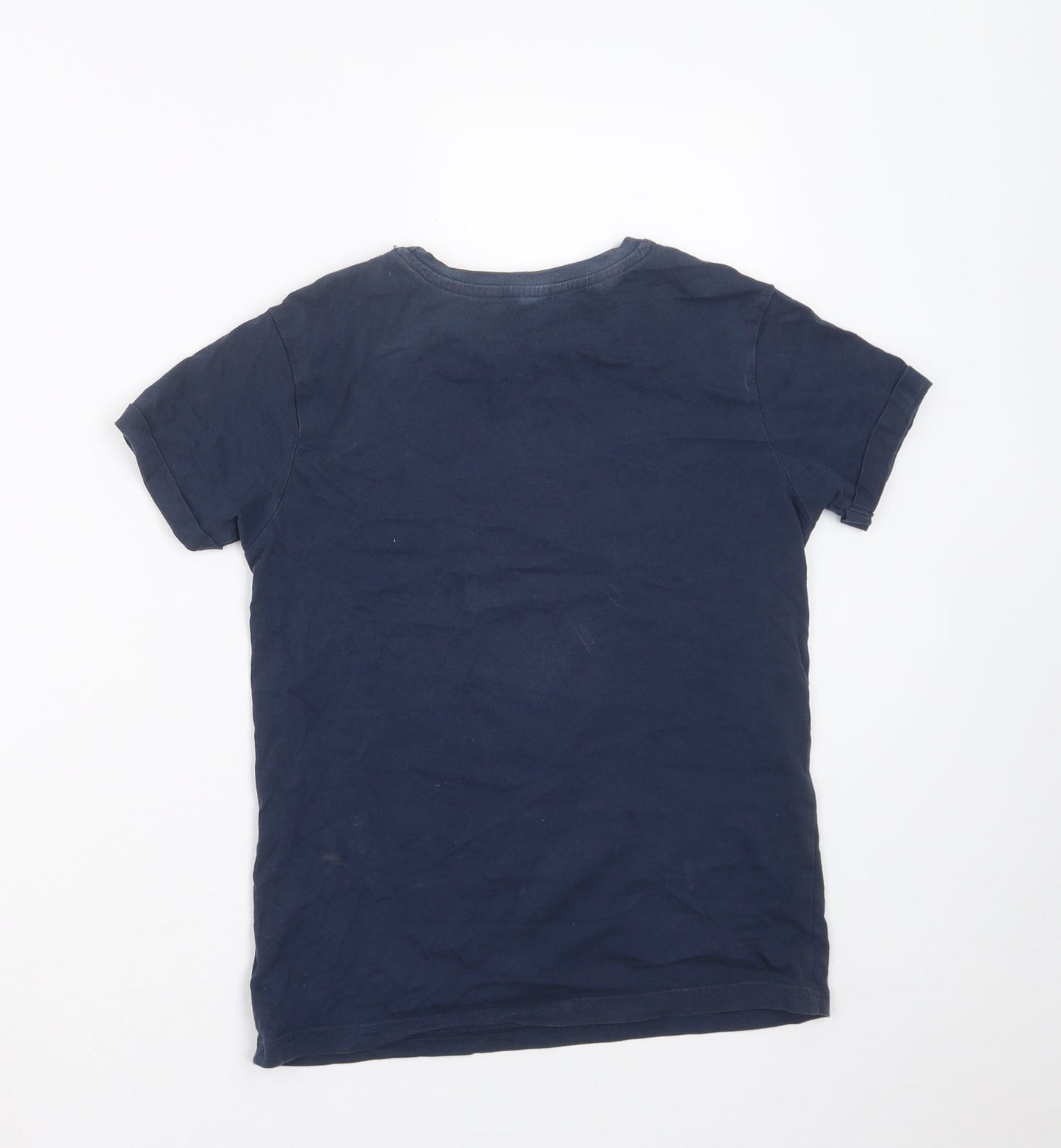 George Boys Blue   Basic T-Shirt Size 9-10 Years  - frog
