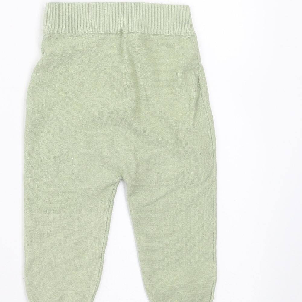 George Baby Green   Jogger Trousers Size 12-18 Months