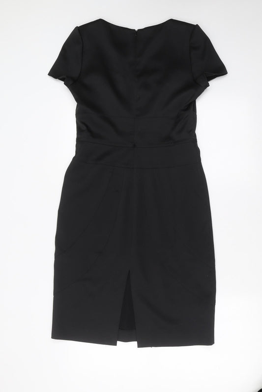 Todays Woman Womens Black   Shift  Size 8